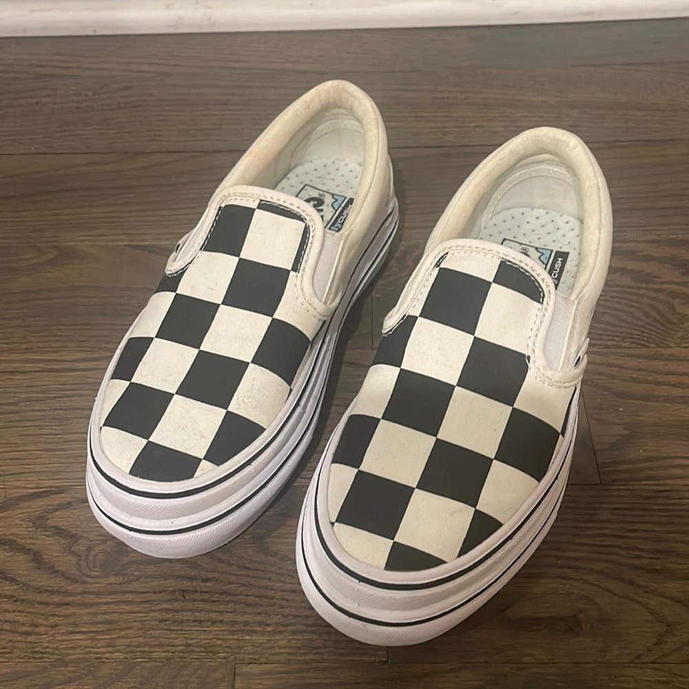 Vans - platform big checkerboard comfycush